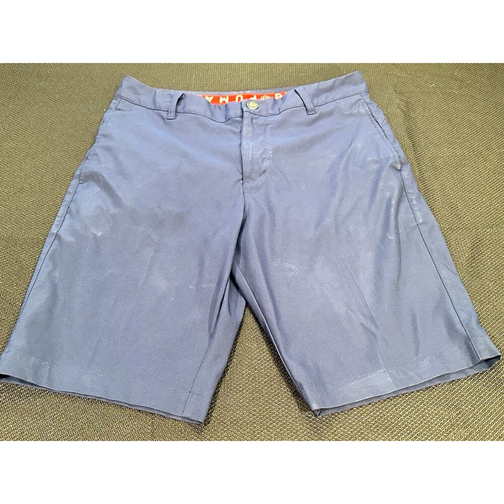 PUMA Men’s Navy Golf Shorts Size 30, Performance Casual Shorts 10” Inseam